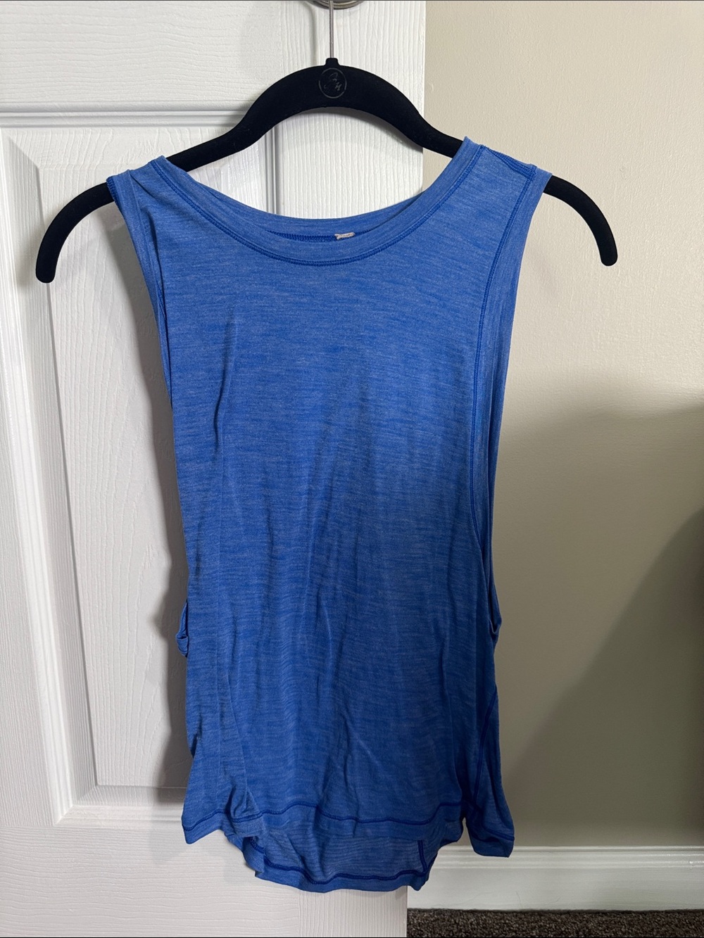 lululemon athletica Blue Sleeveless Tank Top